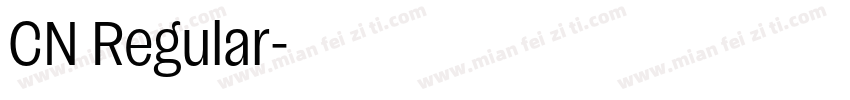 CN Regular字体转换